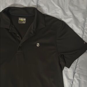 Izod GOLF Men's Polo Shirt in Black